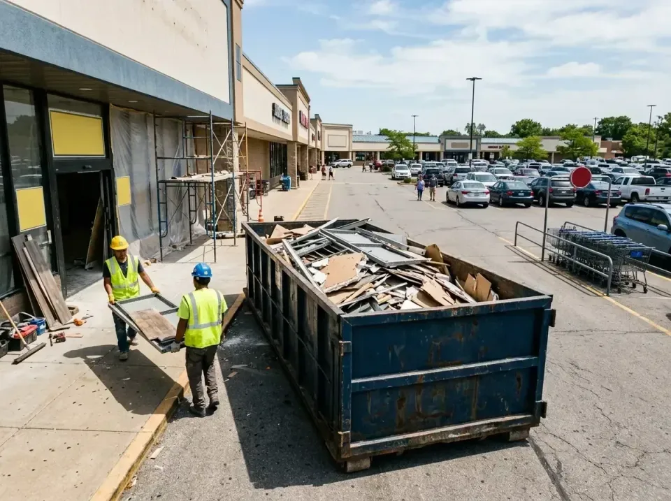 retail-store-renovation-debris-003 — frequently asked questions, Roll-off Dumpster Rentals in Farmersville, TX